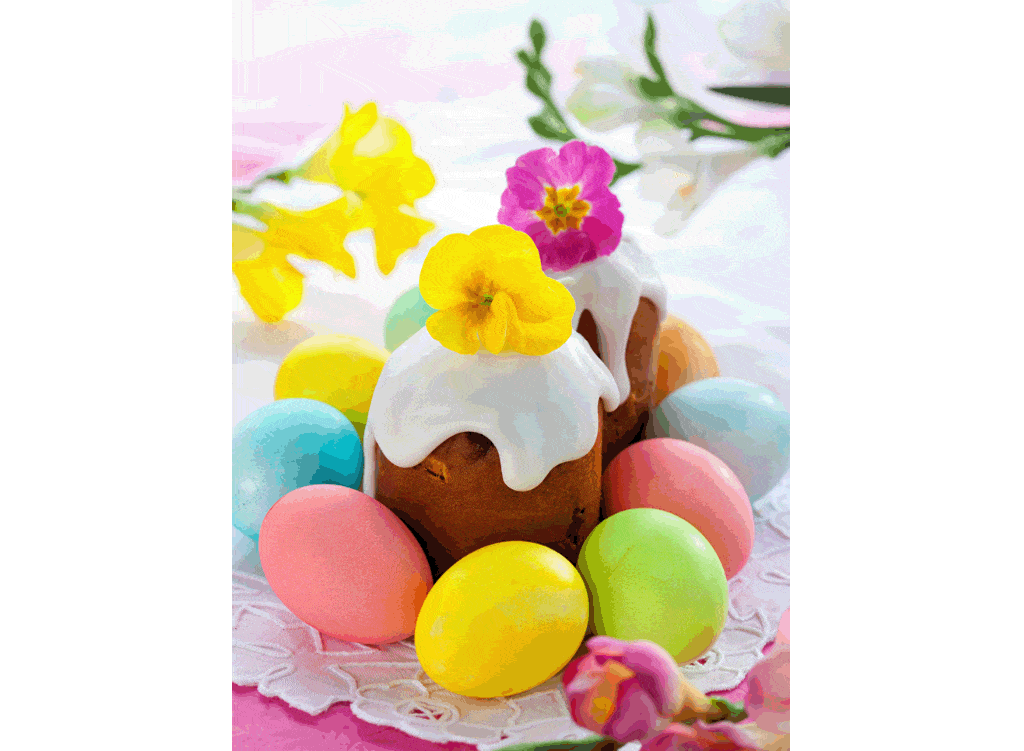 Поздравляем всех украинцев с праздником Пасхи!