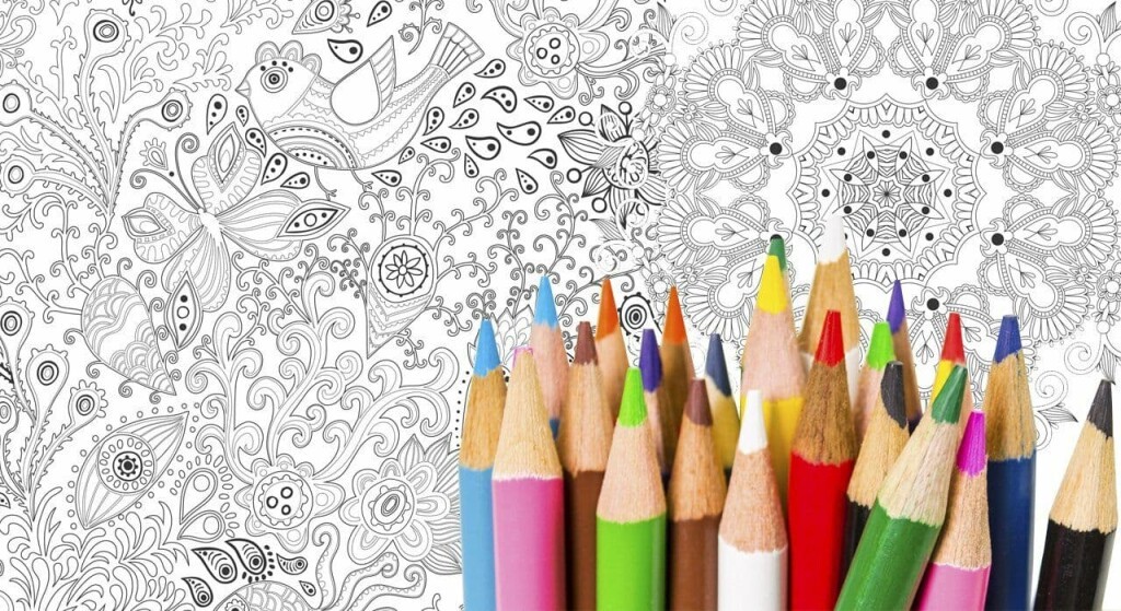 Antistress coloring pages