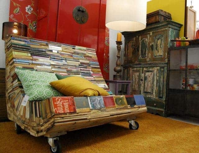 Books are like furniture