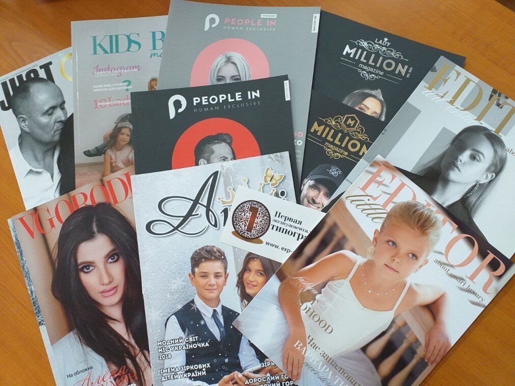 Typology of magazines